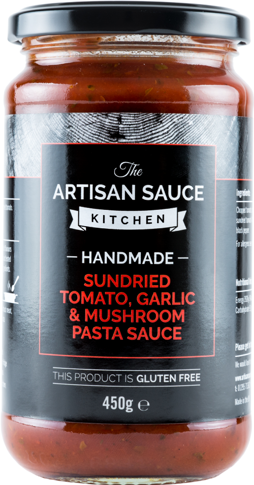 ARTISAN SAUCE KITCHEN S.D. Tom, Garlic & Mushroom Sauce 450g