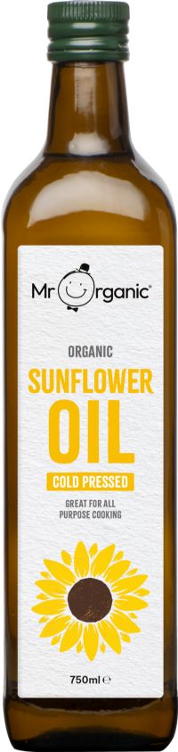 MR ORGANIC Organic Sunflower Oil 750ml (5060178073195)