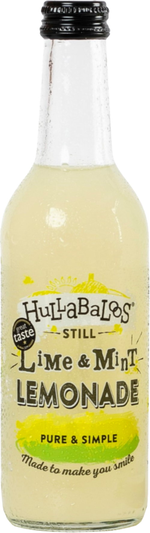 HULLABALOOS Still Lime & Mint Lemonade 330ml