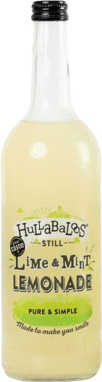 HULLABALOOS Still Lime & Mint Lemonade 750ml