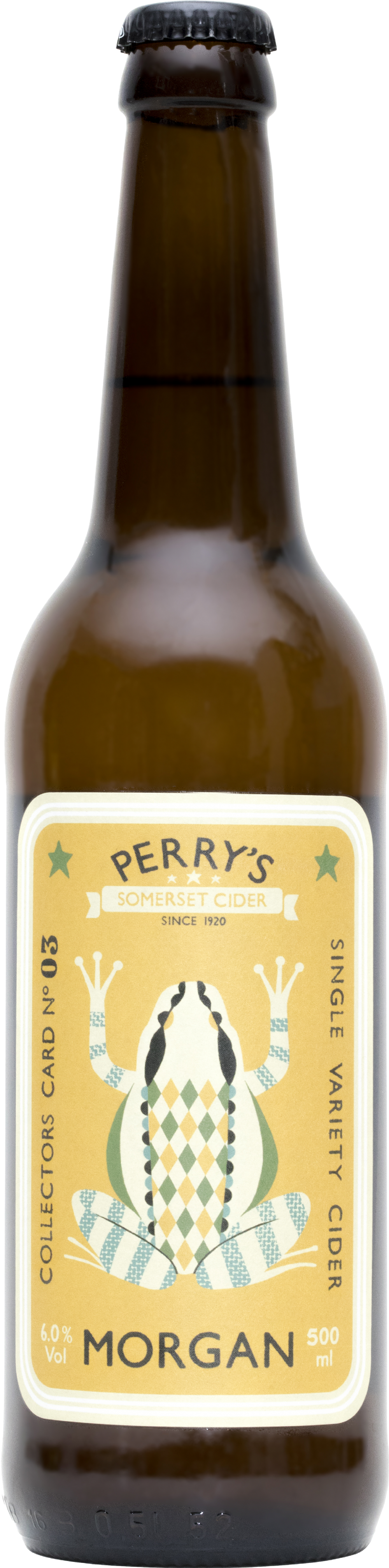 PERRY'S Somerset Morgan Cider 6% ABV 500ml (5060096670087)