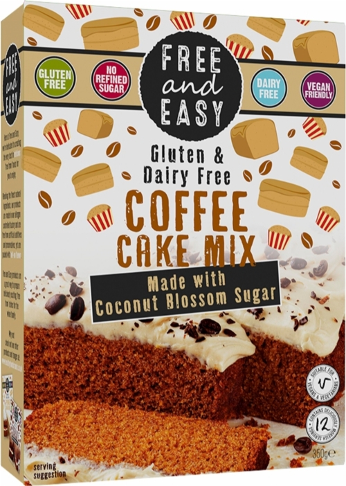 FREE AND EASY Coffee Cake Mix 350g