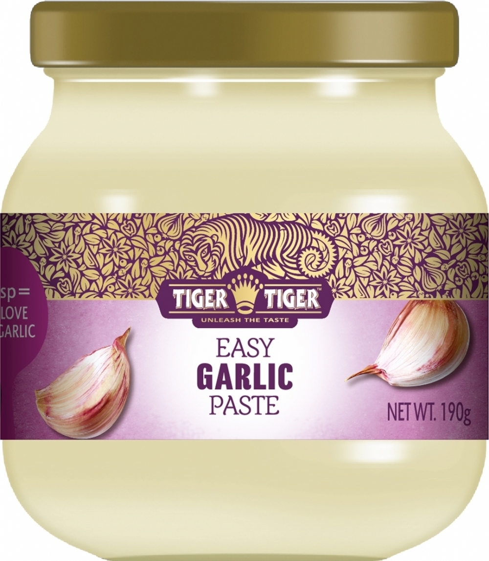 TIGER TIGER Easy Garlic Paste 190g (5024448564707)