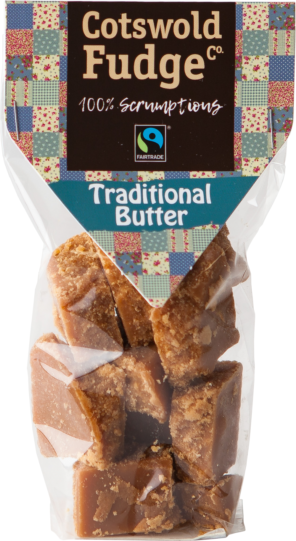 COTSWOLD FUDGE CO. Traditional Butter Fudge 150g (5060182761088)