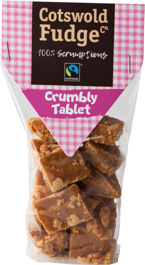 COTSWOLD FUDGE CO. Crumbly Tablet 150g