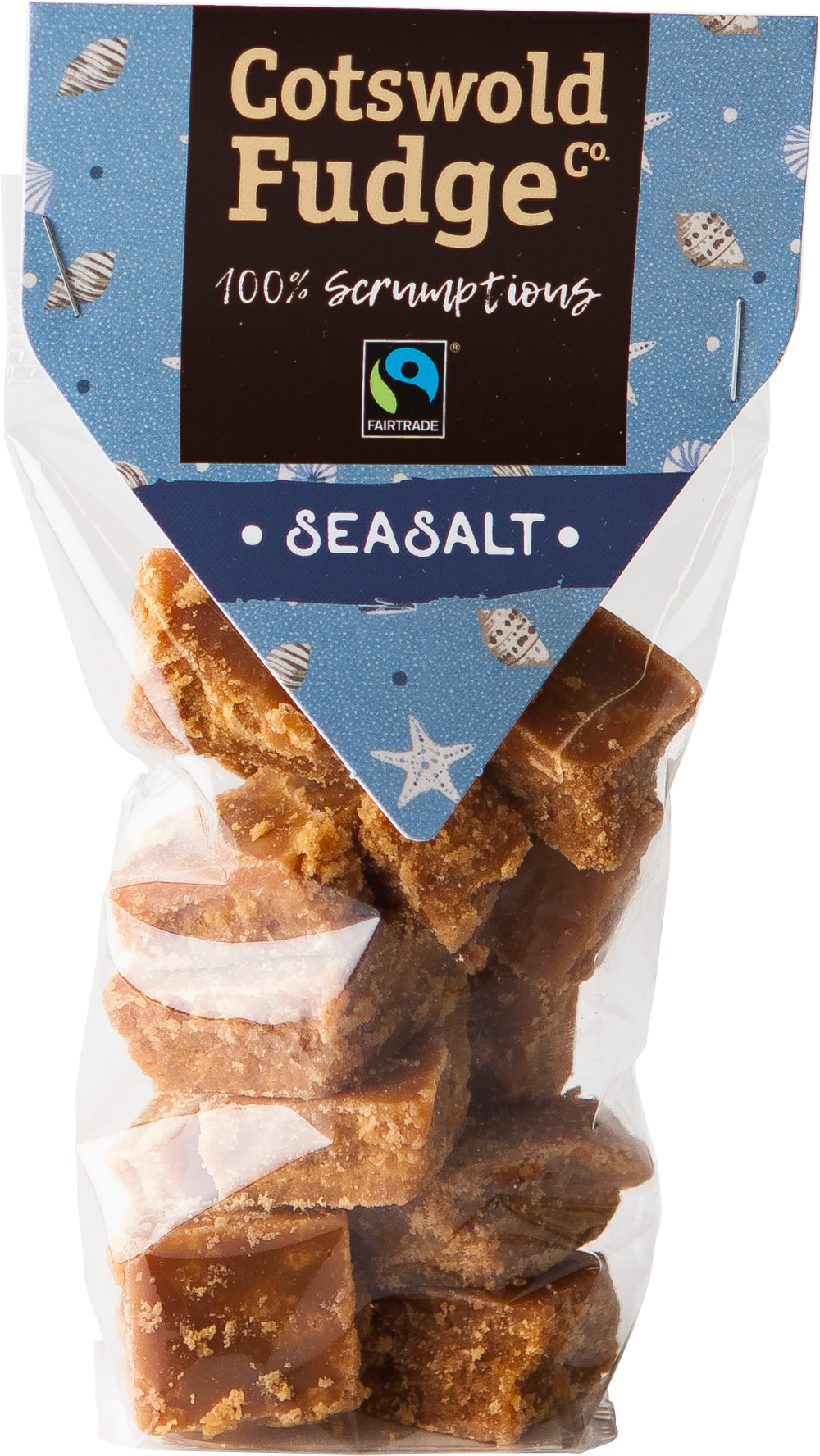 COTSWOLD FUDGE CO. Seasalt Fudge 150g (5060182762337)