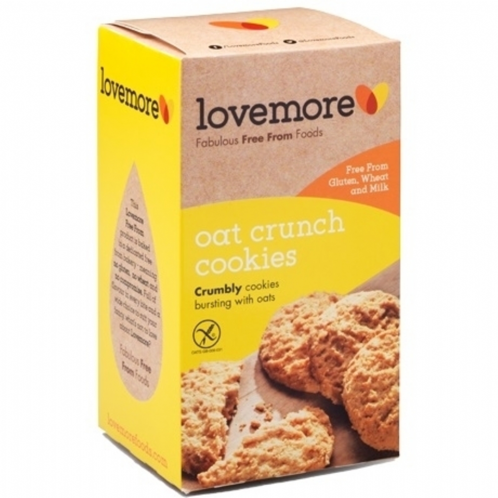 LOVEMORE Oat Crunch Cookies 150g (5051777000088)