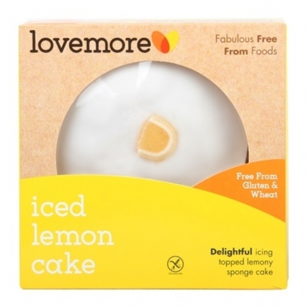 LOVEMORE Iced Lemon Cake 320g (5051777000774)