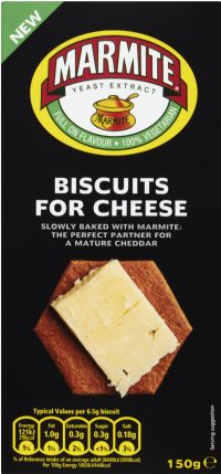 MARMITE Biscuits for Cheese 150g (5026139000860)