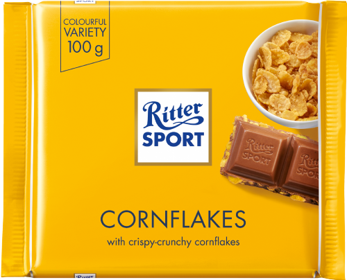 RITTER SPORT Cornflakes Milk Chocolate 100g