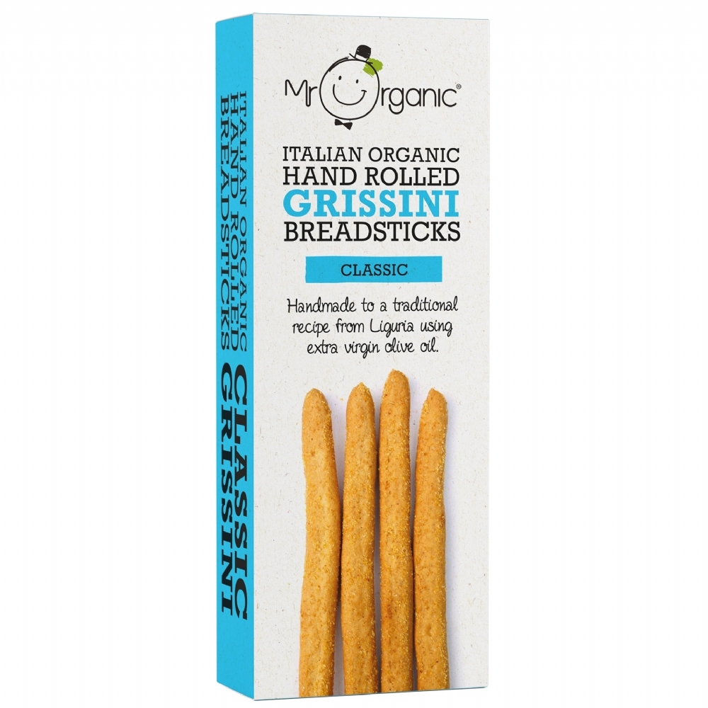 MR ORGANIC Grissini Breadsticks - Classic 150g (5060178072846)