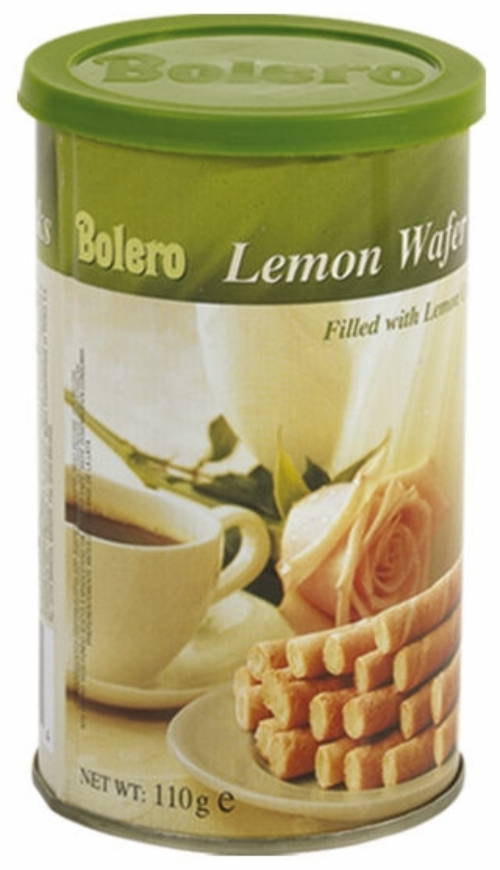 BOLERO Lemon Wafer Sticks 110g