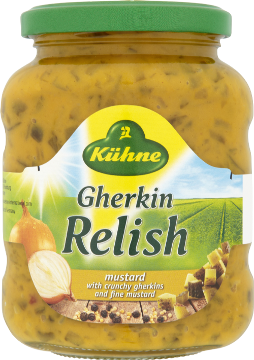 KUHNE Gherkin Relish - Mustard 350g