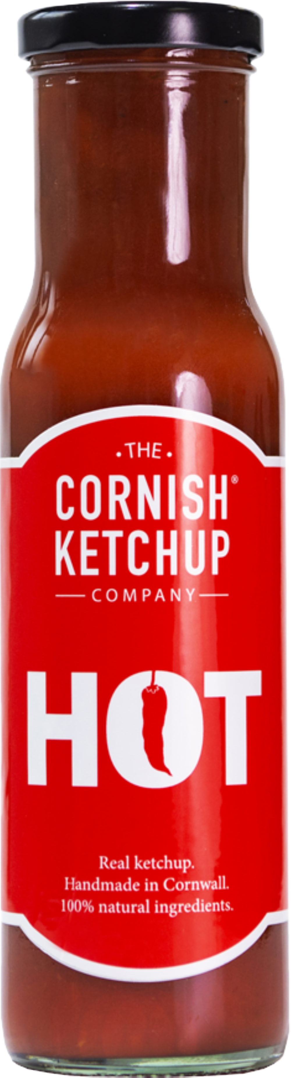 THE CORNISH KETCHUP CO. Hot Ketchup 255g (0634158682902)