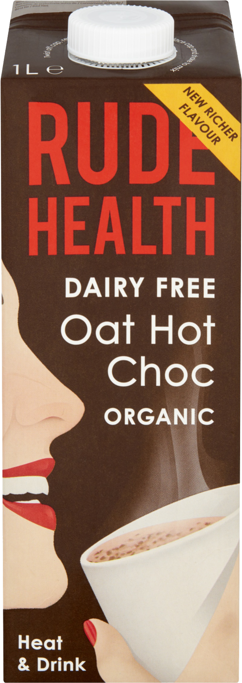 RUDE HEALTH Organic Oat Hot Chocolate 1L