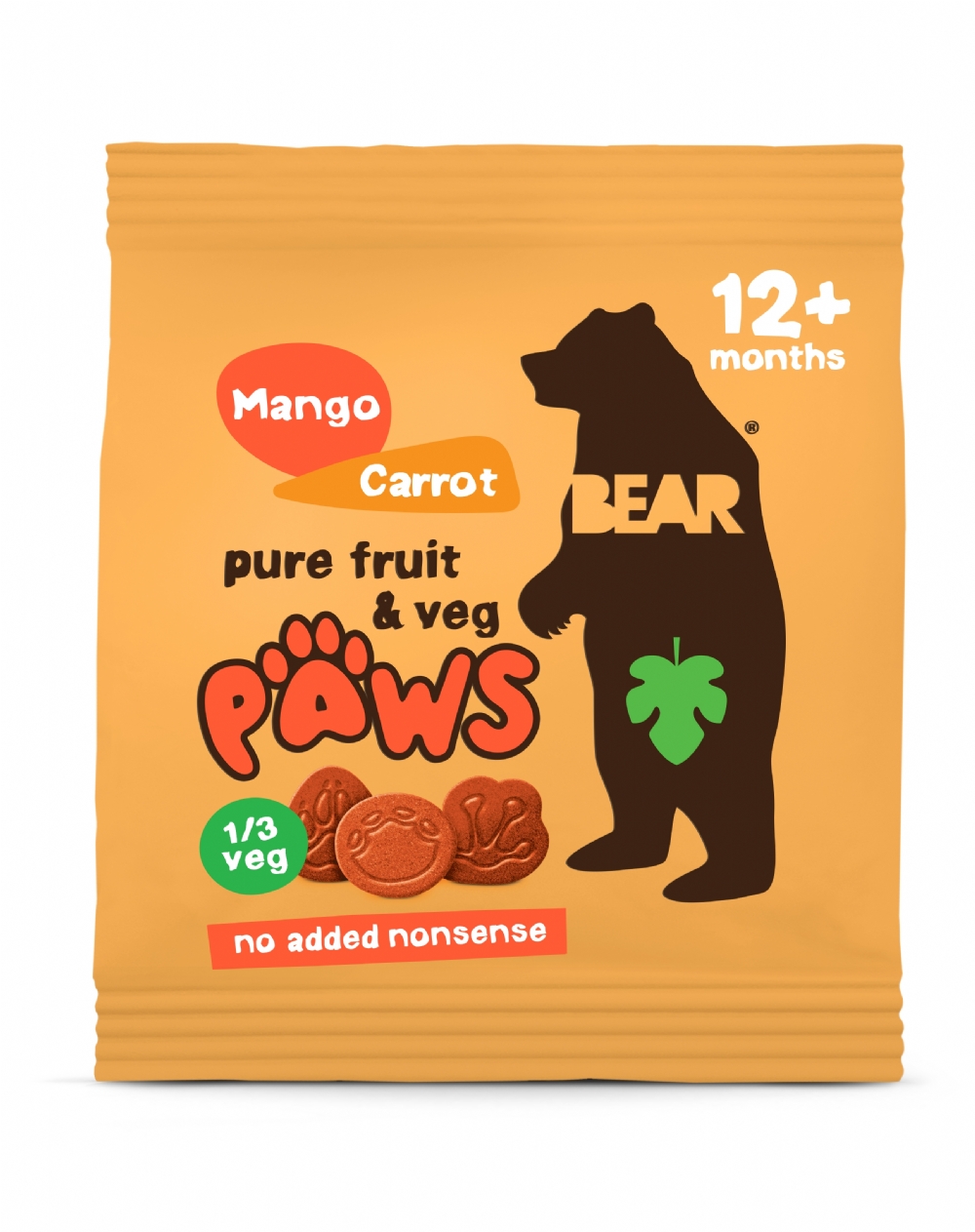 BEAR Paws - Mango & Carrot 20g (5060139434546)