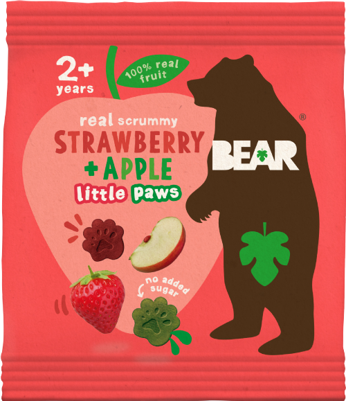 BEAR Paws - Strawberry & Apple 20g