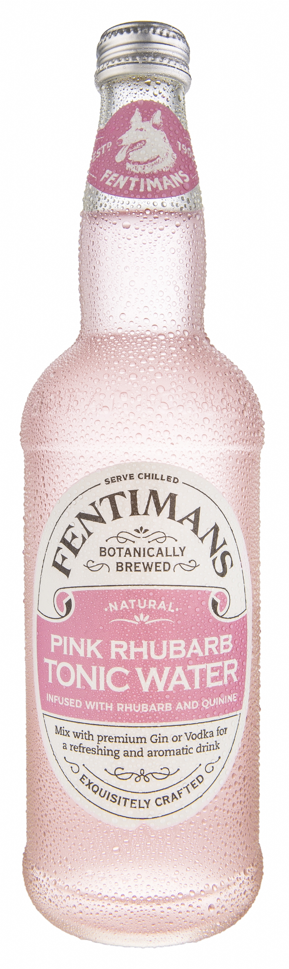 FENTIMANS Pink Rhubarb Tonic Water 500ml (5029396001182)