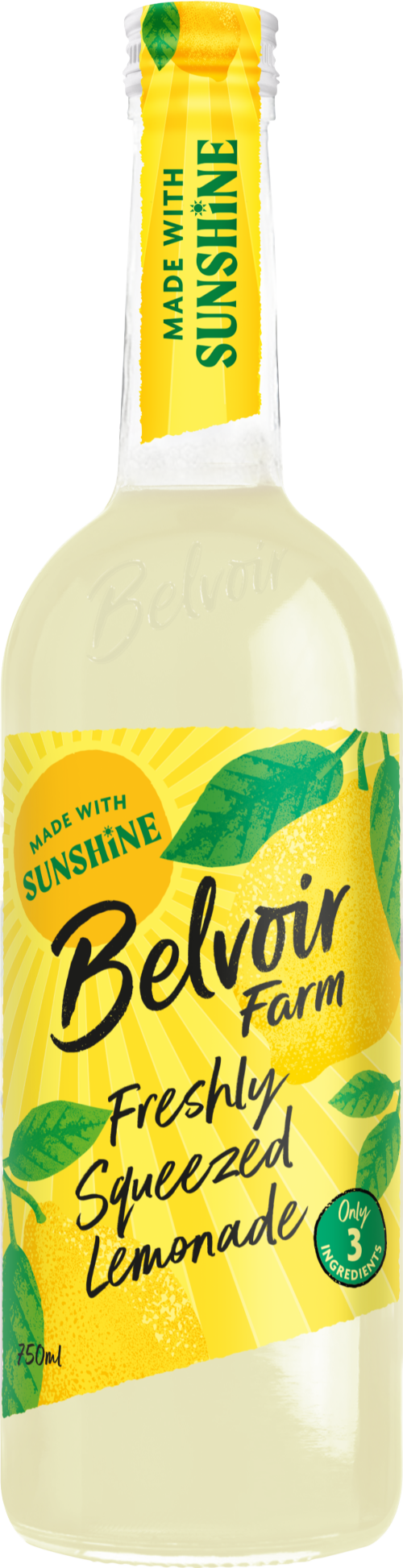 BELVOIR Freshly Squeezed Lemonade 75cl
