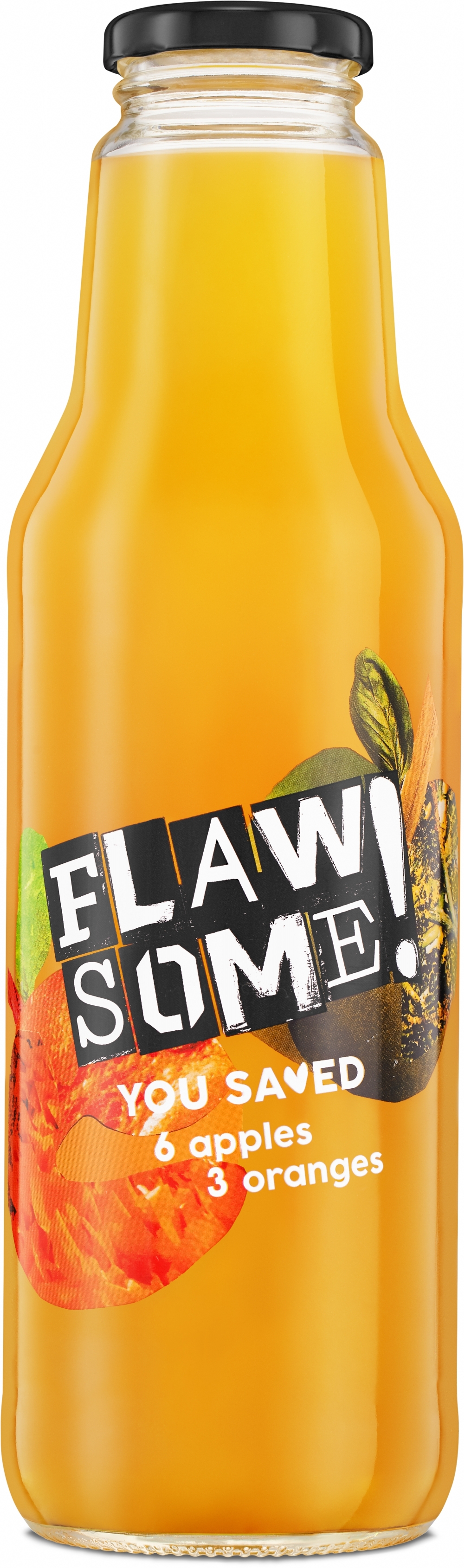 FLAWSOME! Apple & Orange Juice 750ml (5060524790684)