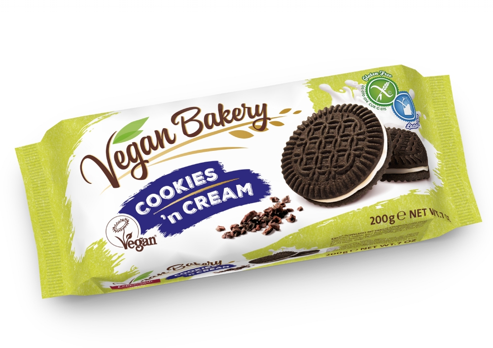 VEGAN BAKERY Cookies 'n Cream 200g (4006952002556)