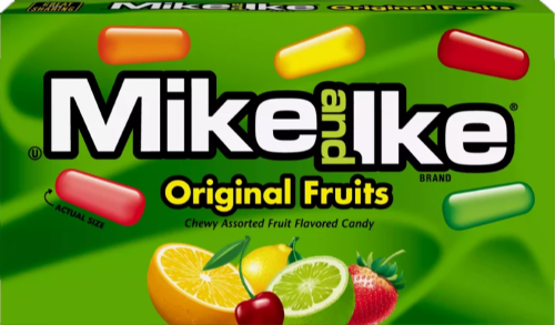 MIKE AND IKE Original Fruits Mix 141g