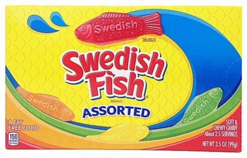 SWEDISH FISH Soft & Chewy Candy - Assorted 99g