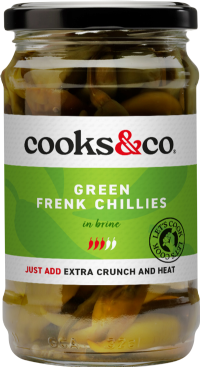 COOKS & CO. Green Frenk Chillies 300g