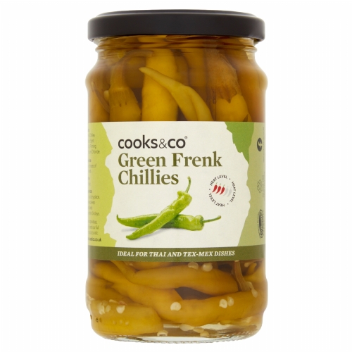 COOKS & CO. Green Frenk Chillies 300g
