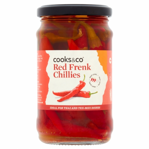 COOKS & CO. Red Frenk Chillies 300g