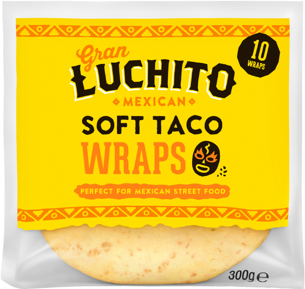 GRAN LUCHITO Soft Taco Wraps 300g (5060321390438)
