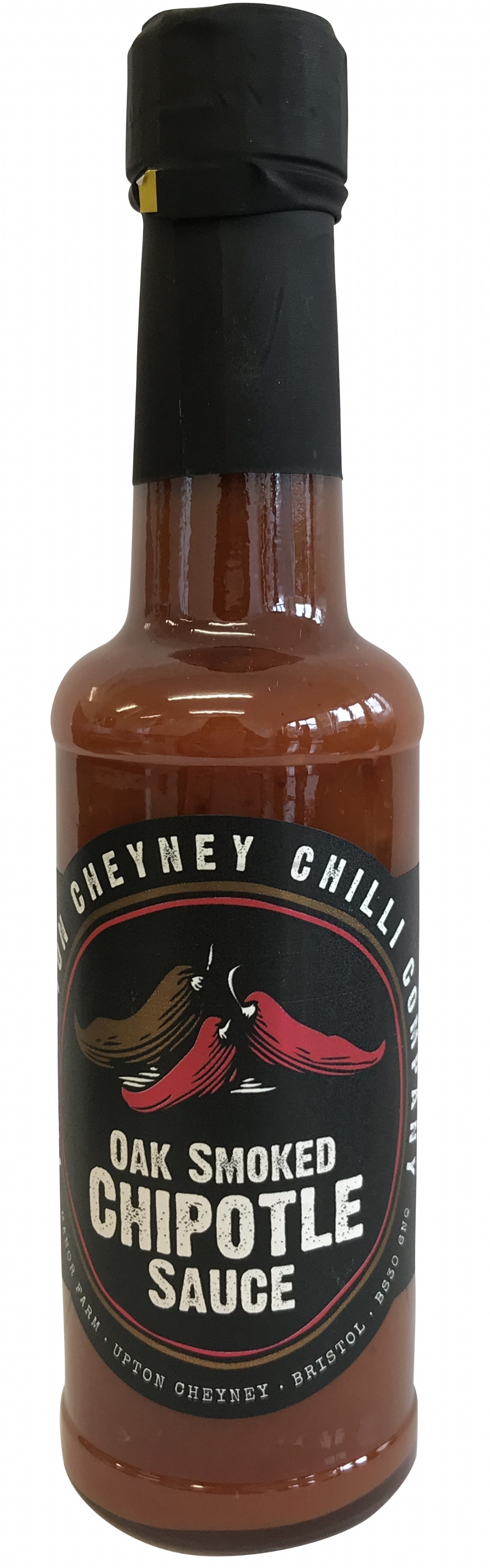 UPTON CHEYNEY CHILLI CO. Oak Smkd Chipotle Chilli Sauce 150g (5060345470024)