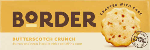 BORDER Butterscotch Crunch 135g