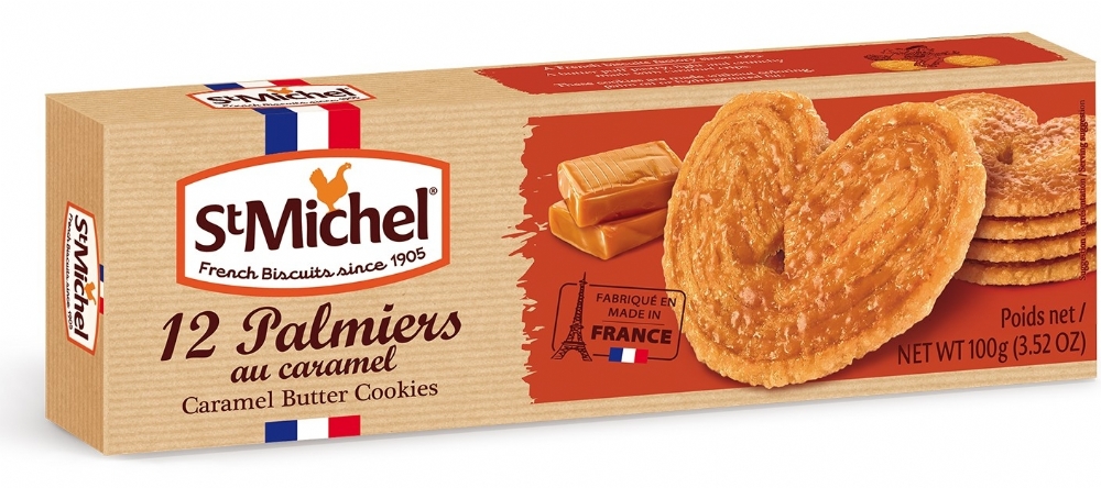 ST MICHEL 12 Palmiers au Caramel 100g (3178530409673)