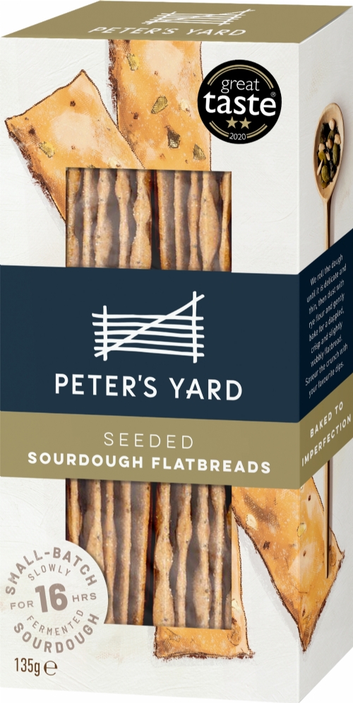PETER'S YARD Seeded Sourdough Flatbreads 135g