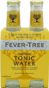FEVER-TREE Premium Indian Tonic Water (4x200ml)