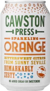 CAWSTON PRESS Sparkling Orange Can 330ml