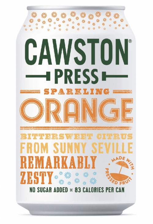 CAWSTON PRESS Sparkling Orange - Can 330ml