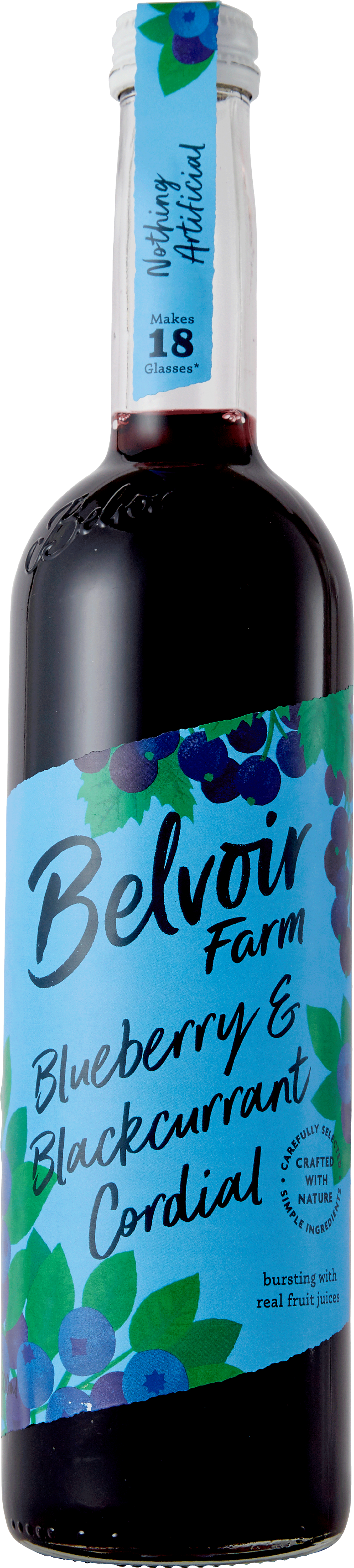 BELVOIR Blueberry & Blackcurrant Cordial 50cl
