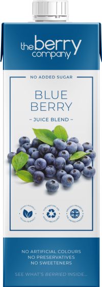 THE BERRY COMPANY Blueberry Juice Blend / Boabab & Grape 1L (5060148350226)