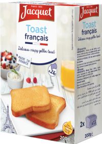 JACQUET Toasts Français 200g