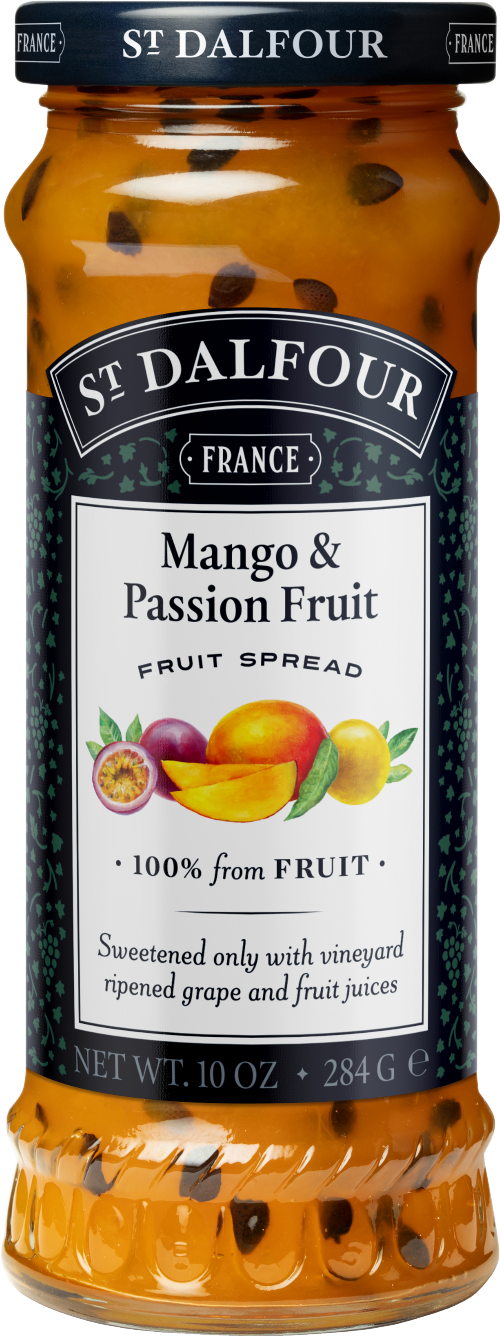ST DALFOUR Mango & Passion Fruit Fruit Spread 284g