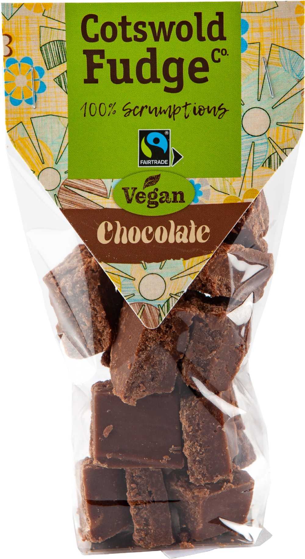 COTSWOLD FUDGE CO. Vegan Chocolate Fudge 150g (5060182760036)