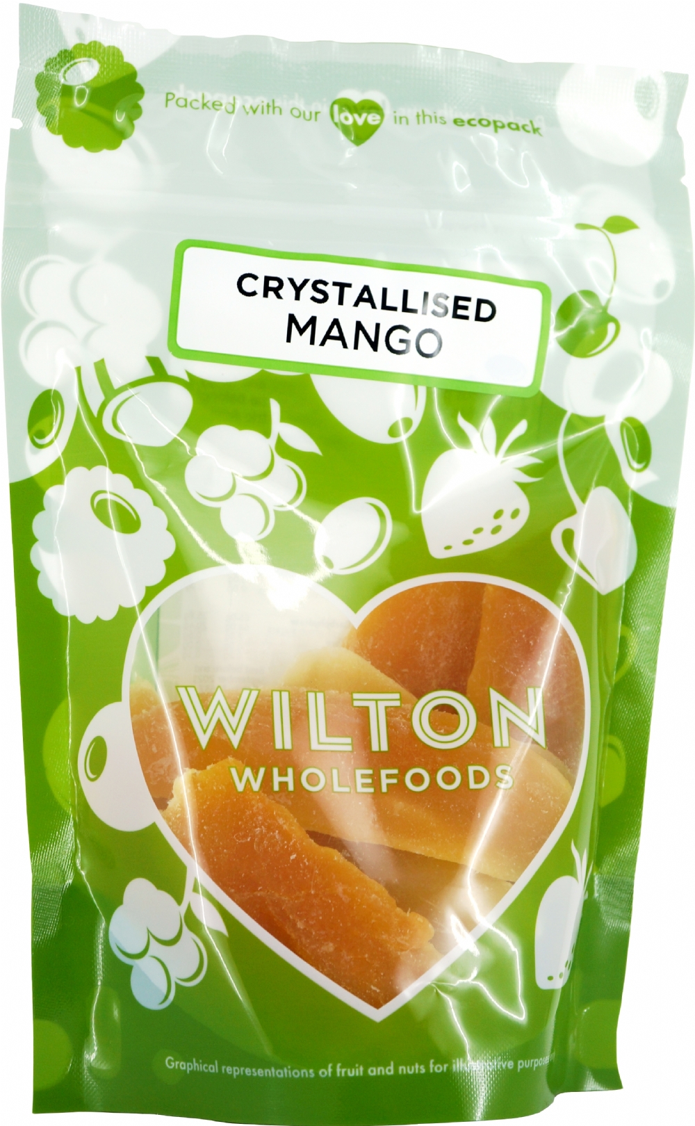 WILTON Crystallised Mango 150g (5060401025618)