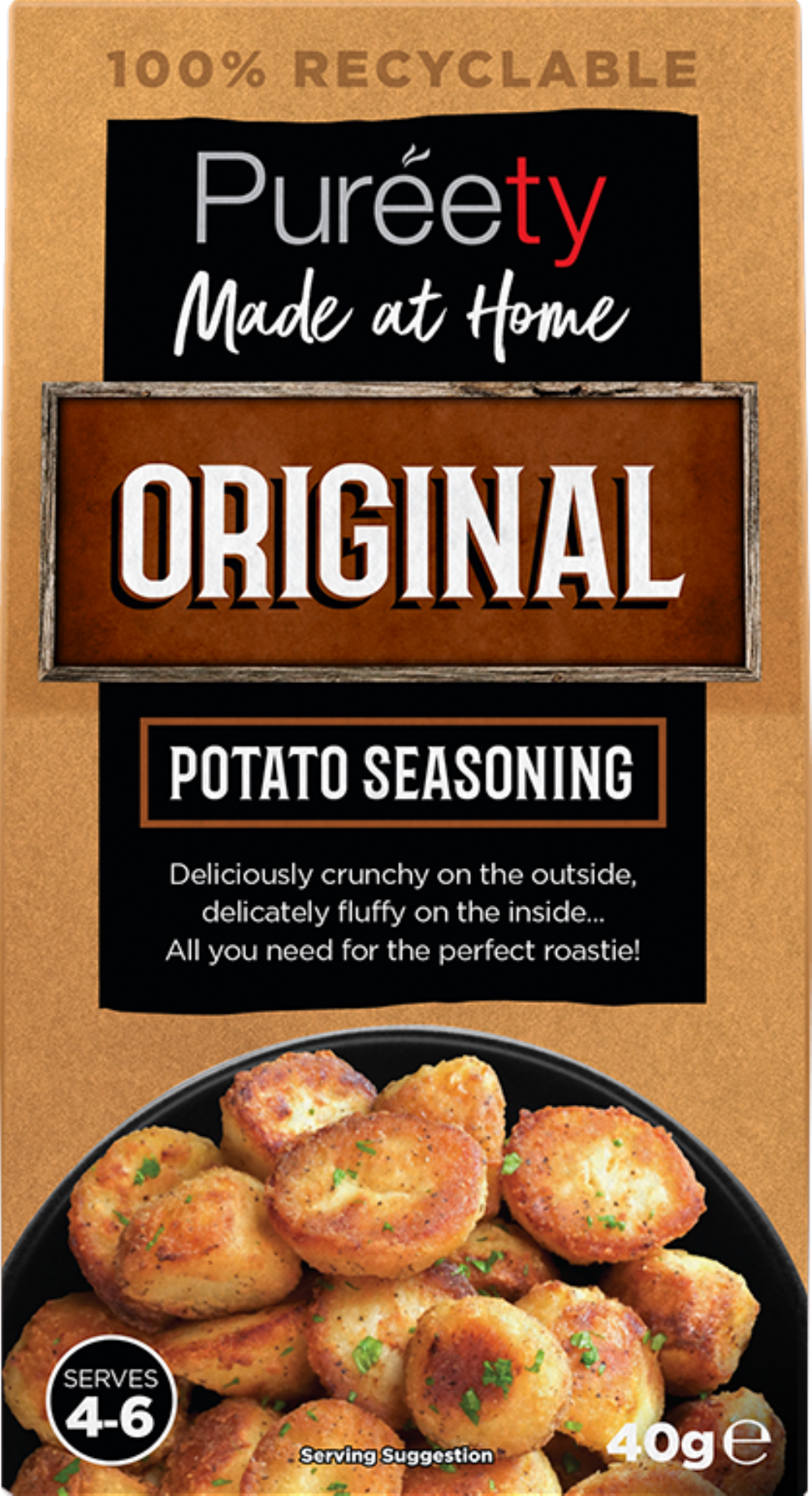 PUREETY Roast Potato Seasoning - Original Flavour 40g