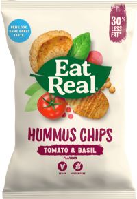 EAT REAL Hummus Chips - Tomato & Basil 25g (5026489502496)