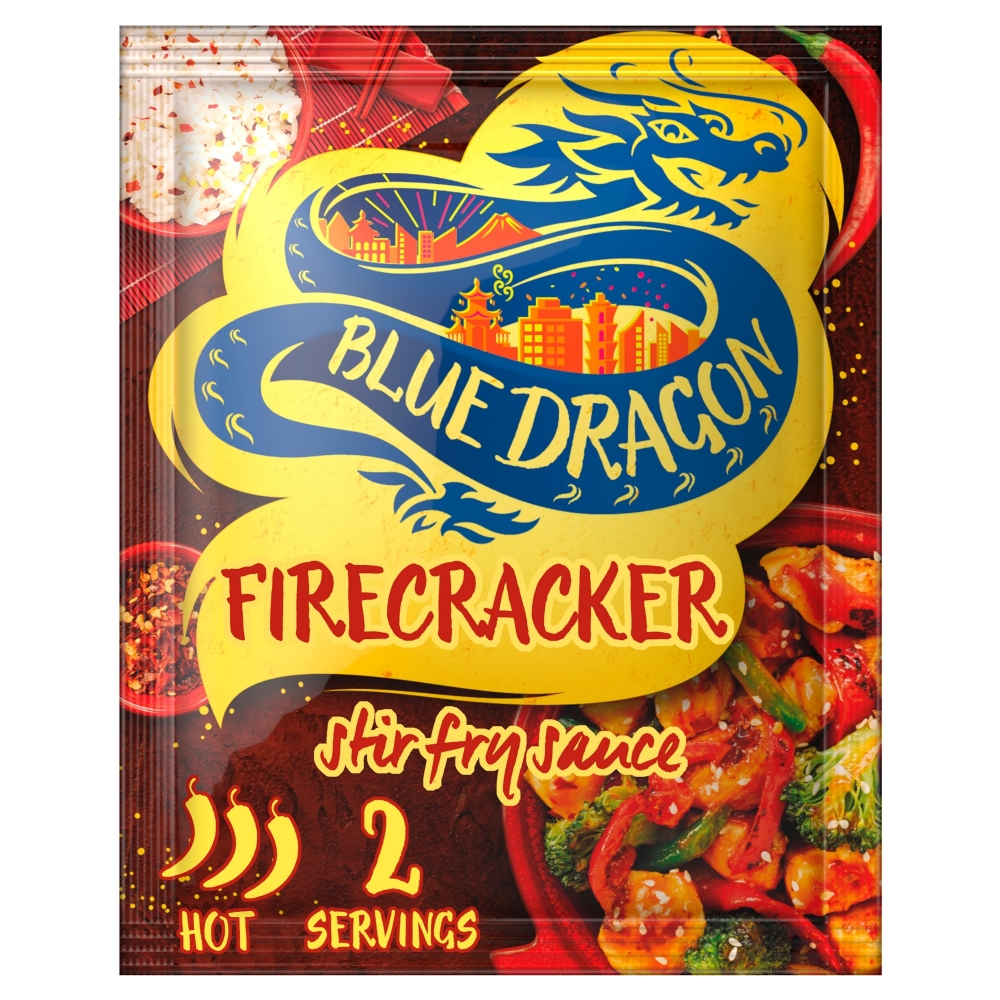 BLUE DRAGON Firecracker Stir-Fry Sauce 120g (5010338000097)