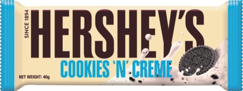 HERSHEY'S Cookies 'n' Creme Bar 40g