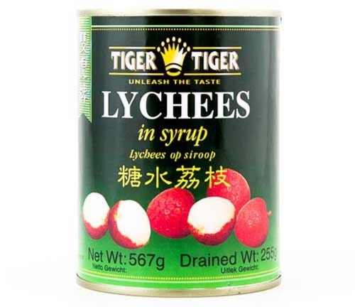 TIGER TIGER Lychees in Syrup 567g