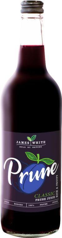 JAMES WHITE Classic Prune Juice 75cl (5020934520042)